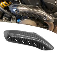 Fit for Ducati Monster 821 1200 1200S 1200R Motorcycle Exhaust Heat Shield Mufler Pipe Cover Guard Anti-Scalding Shell Slip-on