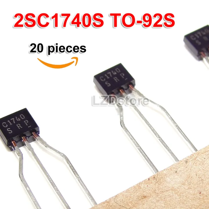 20pcs Original C1740 C1740S TO92 2SC1740S 2SC1740 TO92S 50V/0.15A NPN