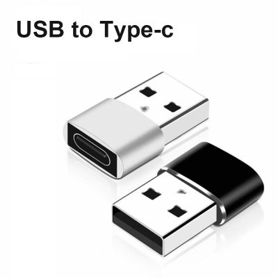 2pcs USB C Adapter OTG Type C to USB Adapter Type-C OTG Adapter Cable For iPhone 12 Pro Max For airpods 1 2 3 phone USB Adapters