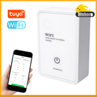 Nishore-Tuya ระบบน้ำหยดอัจฉริยะระบบอุปกรณ์ให้น้ำอัตโนมัติ WIFI รองรับการควบคุม APP รีโมทสำหรับพืชกระถางระเบียงสวน