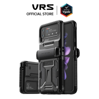 เคสกันกระแทก VRS รุ่น Terra Guard - Galaxy Z Flip 3 - สี Metal Black by Vgadz