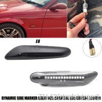 ☍❡ 2pcs Smoke LED Side Marker Light Flowing Water Indicator Turn Signal Lights For BMW E90 E91 E92 E93 E60 E87 E82 E61 Error Free