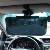 Car Sun Visor Day Night Anti-Dazzle 180 Degrees Rotate UV Goggle Dazzling Goggles Driving Fold Flip Down Mirror Clear View Visor