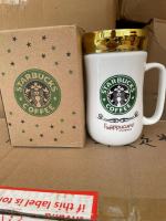 ถ้วย Starbucks แก้วใหม่สร้างสรรค์ความจุขนาดใหญ่ถ้วยเซรามิกนอร์ดิกกล่องของขวัญถ้วยที่มีฝาปิด