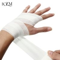 【LZ】 4.5m Length Gauze Roll Bandage Sterile Stretch Medical Tape First Aid Wound Care