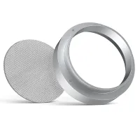 51mm Coffee Dosing Ring Stainless Steel Espresso Sieve for Portafilter Intelligent Dosing Ring with Puck Screen