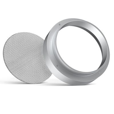 51mm Aluminum Coffee Dosing Ring Stainless Steel Espresso Sieve for Portafilter Intelligent Dosing Ring with Puck Screen
