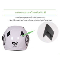 หมวกกันน็อค Motorcycle Helmet หมวกกันน็อคจักรยานยนต์ กันลม มองชัด หมวกกันน็อค ปลอดภัย ใช้ได้ตลอดทั้งปี การระบายอากาศที่มีประสิทธิภาพ