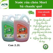 nước rửa chén Mori hương quế hương sả chanh, can 2