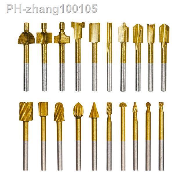 binoax-10-20pcs-router-carbide-engraving-bits-wood-router-bit-rotary-tools-accessories-woodworking-carving-carved-knife-cutter
