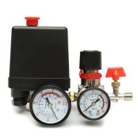 QDLJ-95-125 Psi Air Compressor Pressure Switch Control Valve Manifold Regulator Gauges Home Improvement Gauge