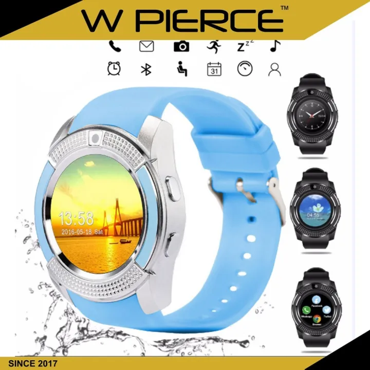 V8 SmartWatch Bluetooth Smartwatch Touch Screen Wrist Watch with Camera