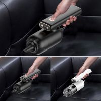 ↂ▪☍ Portable Cordless Car Vacuum Cleaner Handheld Vacuum Cleaner Car Home Dual-purpose Foldable Dust Catcher 10000Pa Suction