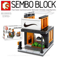 บล็อกตัวต่อร้านค้า SEMBO BLOCK SD6015 จำนวน 121 ชิ้น