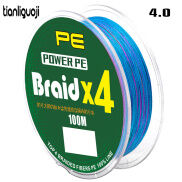 Tg 100m dây câu cá PE độ bền kéo cao cả cạnh tranh câu cá dây bánh Nhật