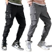 Male Sports Trousers Tactical Streetwear For Boys Jogging Black Cargo Pants Men Joggers Harajuku 2022 Spring Mens Clothing