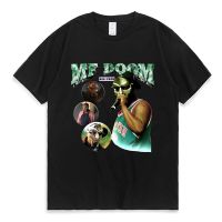 2023NewMf Doom กราฟิกพิมพ์เสื้อยืด Madlib Madvillain ทั้งหมดหมวก T เสื้อผู้ชายผู้หญิง90S Vintage ผ้าฝ้ายแขนสั้น Tee เสื้อ Streetwear