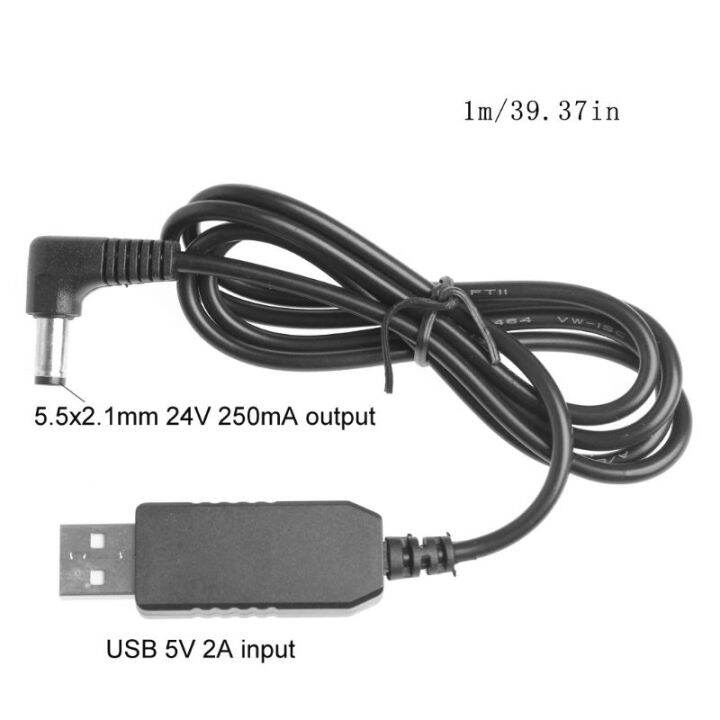 100ซม-90องศา-usb-5v-4v-250ma-5-5x2-1มม-up-สายอะแดปเตอร์สำหรับไฟ-led-router-ลำโพงกล้อง