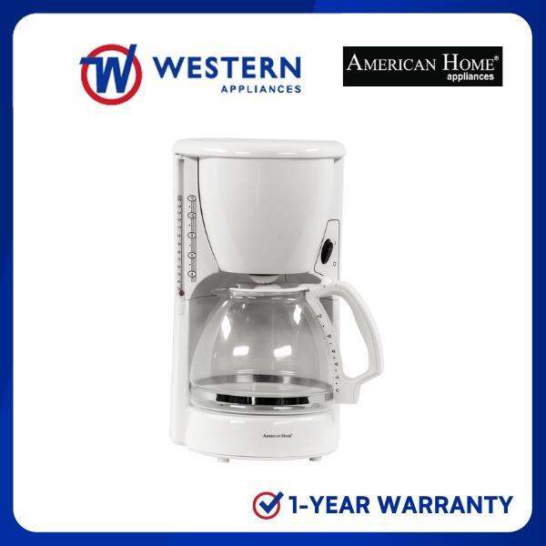 American Home ACM116W 12 Cups Coffee Maker (White) Lazada PH