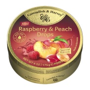 Kẹo Hộp Thiếc Đức Cavendish Harvey Hương Đào Mâm Xôi Raspberry & Peach Hộp