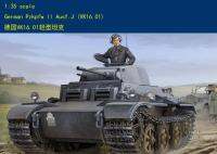 HobbyBoss 83803 135เยอรมัน Pzkpfw.ii Ausf.j (VK16.01) โมเดล