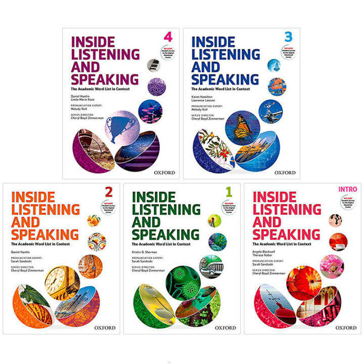 English original Oxford academic Listening and Speaking series 5