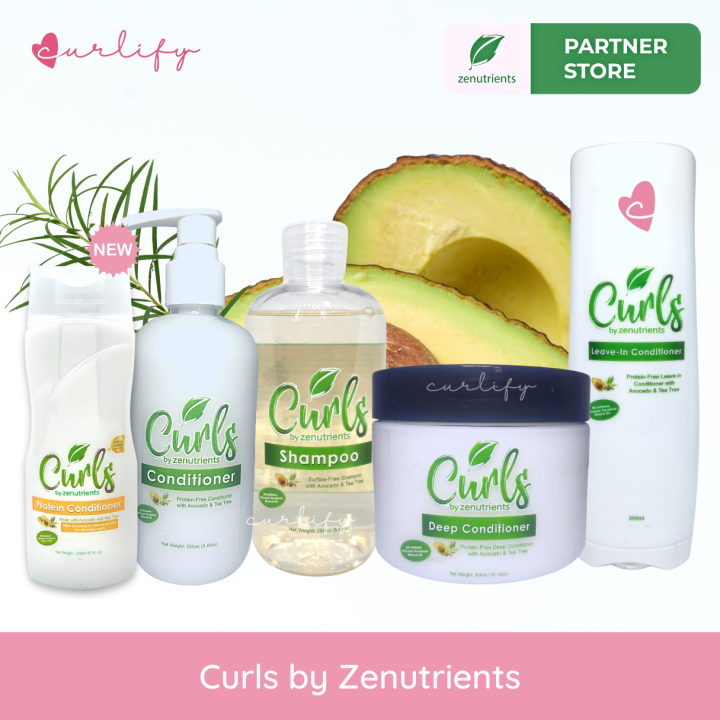 CGM Curls by Zenutrients Shampoo / Conditioner / LeaveIn / Deep