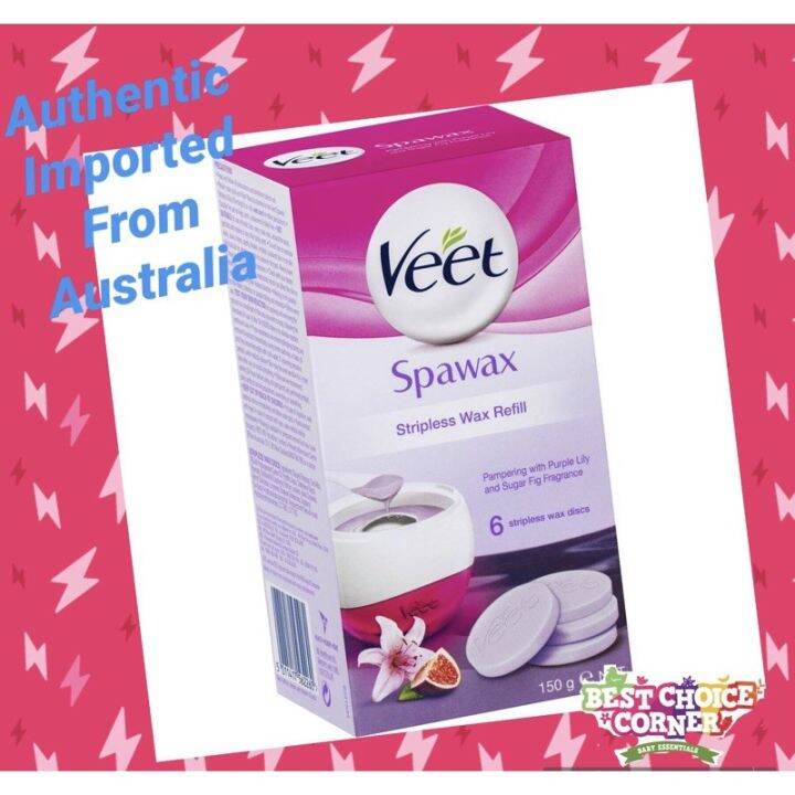【READY STOCK】 ♫Veet Spawax Refill Lily Sugar 15g☛ Lazada PH