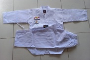 Võ Phục Taekwondo Vải 3 Sọc