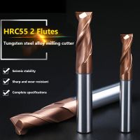 【DT】hot！ 2 Milling Cutter HRC55 Alloy Tungsten Endmills Machine Metal Wholesale Top Hardness