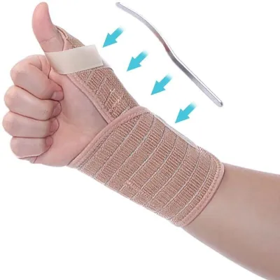 Compression Thumb Wrist Brace Splint Support Breathable Adjustable Hand Protector Spica Stabilizer Pain Relief Sprain Wristbands