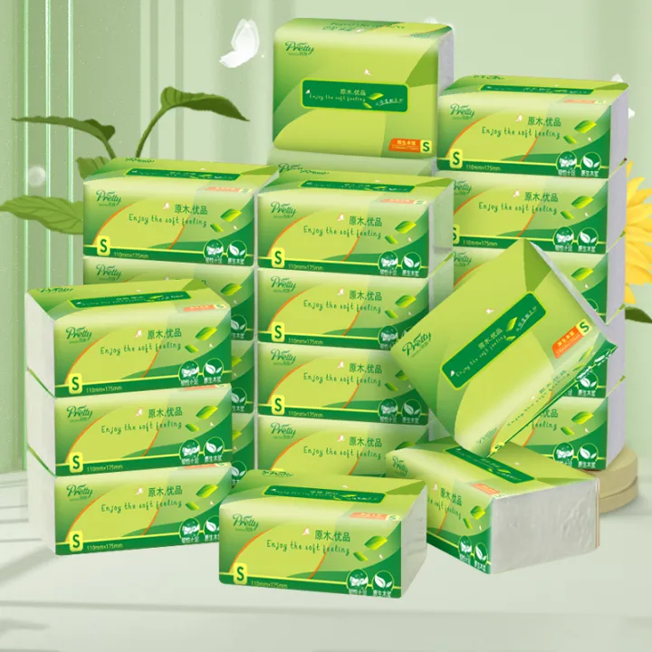 6 Pack four layers of thickened paper towels for home affordable