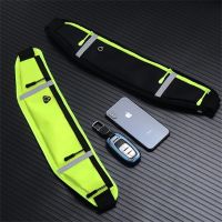 YVETTE Waterproof Sports Waist Bag Gym Phone anti-theft Pack Cycling Bum Bags Purse Portable Pocket Running Jogging Uni Fanny PackMulticolor