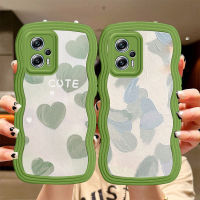 เคสมีขอบหยักสำหรับ Xiaomi POCO X4 GT เคสโทรศัพท์ซิลิโคนนิ่มหนังหนังแกะเลนส์รวมทุกอย่างกันกระแทกฝาครอบด้านหลังคู่การ์ตูนน่ารัก T1-3