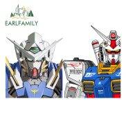 EARLFAMILY Đề Can Sáng Tạo 13Cm Cho Gundam Nhãn Dán Xe Ô Tô Không Thấm