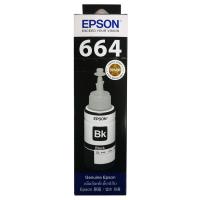 Epson T664100 BK หมึกแท้ สีดำจำนวน 1 ชิ้น  ใช้กับพริ้นเตอร์อิงค์เจ็ท เอปสัน L100/ 110/ 120/ 200/ 210/ 220/ 300/ 310/ 350/ 355/ 360/ 365/ 380/ 385/ 455/ 485/ 550/ 555/ 565/ 1300 (Tank)