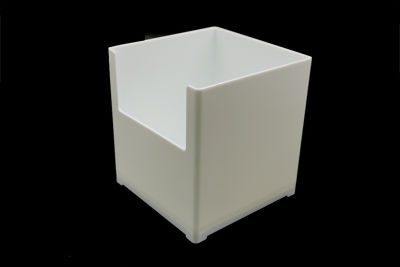 Lehome กล่องเก็บของในตู้เย็นสีขาว สไตล์ญี่ปุ่น วัสดุปลอดภัยพลาสติกABS แข็งแรงทนทาน ขนาด 14x14x15cm HO-01-00652