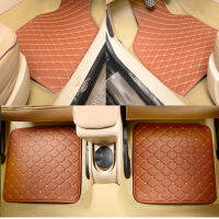 Universal leather car floor mats for Bmw X5 E53 E70 2004-2013 2014- 2016 2017 2018 Custom auto foot Pads styling car