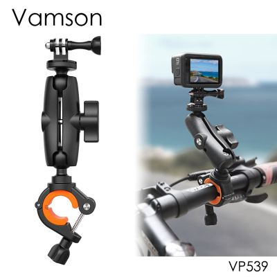 for Gopro Accessories Handlebar Mount with 360 Degree Rotation Adjustable Clamp Holder for Gopro DJI Insta360 Smartphones