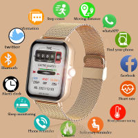 2022 New Smart Watch Women Men 1.69" Full Touch Dial Call Fitness Tracker Waterproof Bluetooth Answer Call Smartwatch Woman+Box