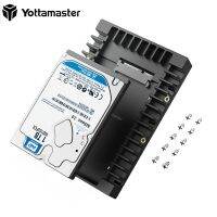 Yottamaster 2.5 to 3.5 inch Hard Drive Caddy Support SATA2 / SATA3 HDDs SSDs 7-15 mm Hard Drive Bracket hard disk storage bay