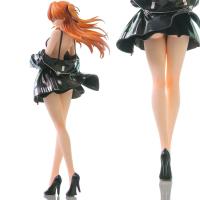 ฟิกเกอร์ญี่ปุ่น EVA 24CM PVC Asuka Langley Soryu ของเล่นอายะนะมิเรอิของขวัญเดสก์ท็อปวัสดุตกแต่งคอลเลกชันโมเดลตุ๊กตา