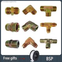 ۩ Inch thread Fittings Male Thread Direct Bend Multidirectional 1/8 1/4 3/8 1/2 3/4 1 1-1/4 1-1/2 BSP Hydraulic Connector