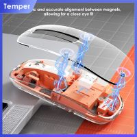 M133อารมณ์การเชื่อมต่อสามโหมดโหมด USB ไร้สายบลูทูธโหมดโหมดเมาส์สำหรับเล่นเกมส์ RGB แบบไร้สายโปร่งใส
