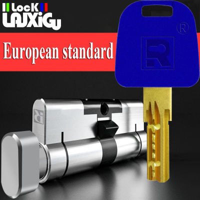 Eropah มาตรฐาน Berkualiti Tinggi Pintu Kunci Silinder Anti-Kecurian Pintu Kunci Pintu Luar Pintu Kunci Pintu Kunci Pintu