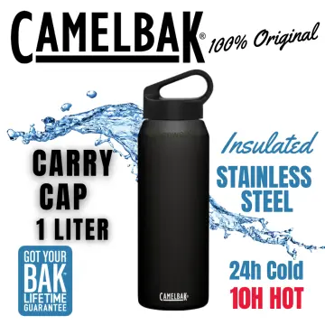 CamelBak Chute Mag Insulated Metal Thermos Water Bottle 32oz 1 Liter Pink