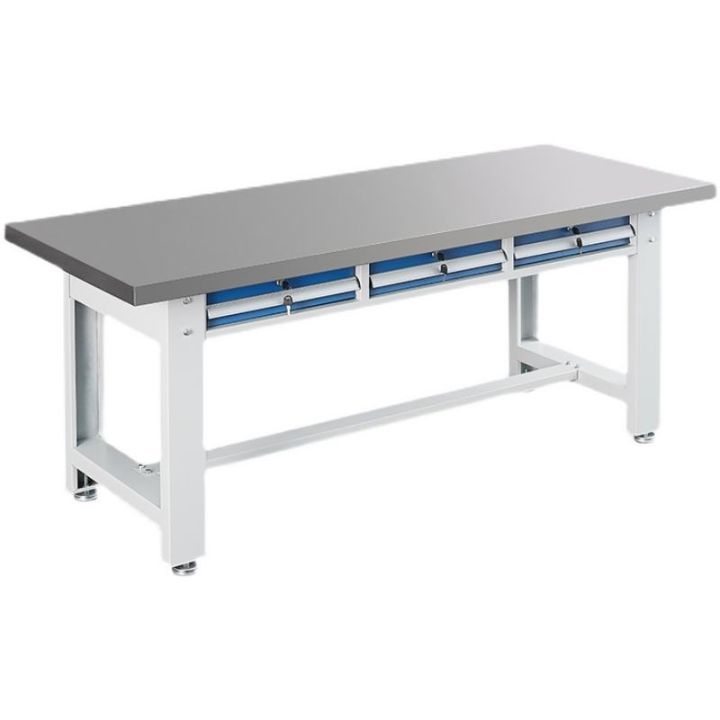 heavy-duty-stainless-steel-bench-desktop-workbench-esd-packaging-stage-desk-work-station-maintenance-mold-assembly