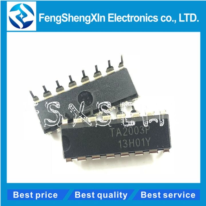 50pcs/lot  New TA2003 TA2003P DIP-16 AM/FM RADIO IC  Chip