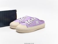 รองเท้าMLB PLAYBALL MULE ORIGIN SNEAKER UNISEX PURPLE SIZE.36-40 ใส่สบาย รองเท้าแฟชั่น รองเท้าแบบสวม รองเท้าผ้าใบผู้หญิง รองเท้าลำลอง ทรงสวย (43)