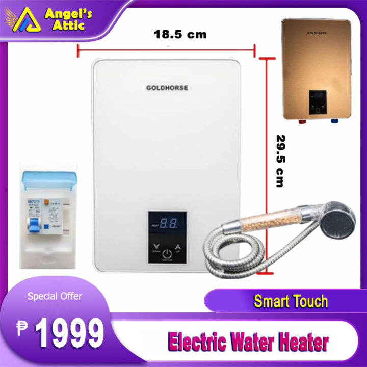 Small bathroom water heater constant temperature instant shower without